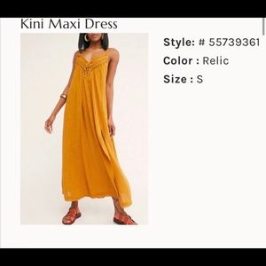 Free People Kini Maxi Dress